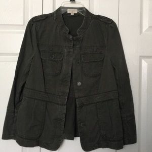 LOFT olive jacket